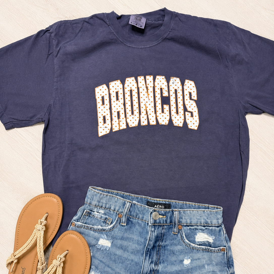 Broncos Polka Dot Shirt
