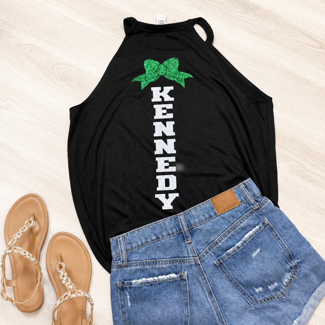 Cheer Mom Glitter with name