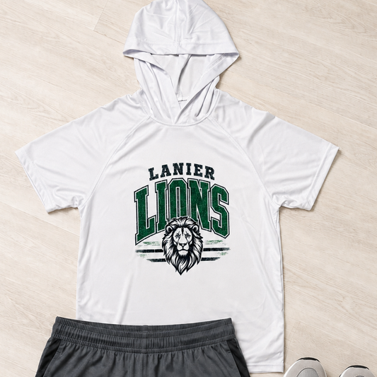 Lanier Lions Cracked Design