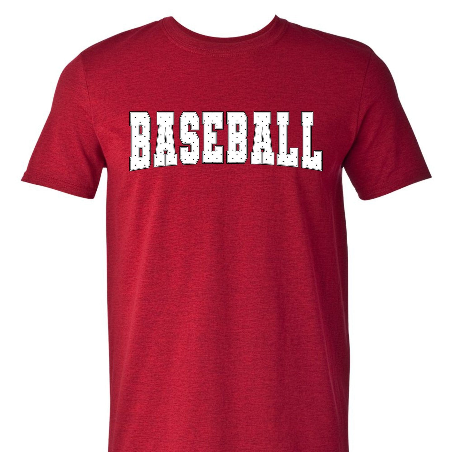 Red Raiders Polka Dot Baseball