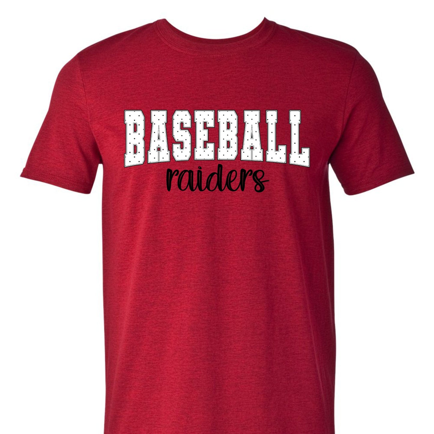 Red Raiders Polka Dot Baseball