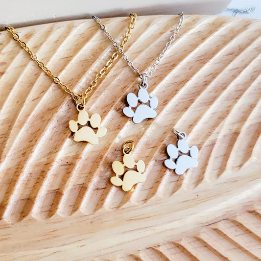 Tiny Paw Print - Engraved