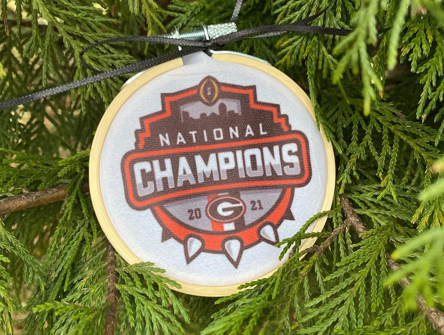 UGA National Championship Ornament