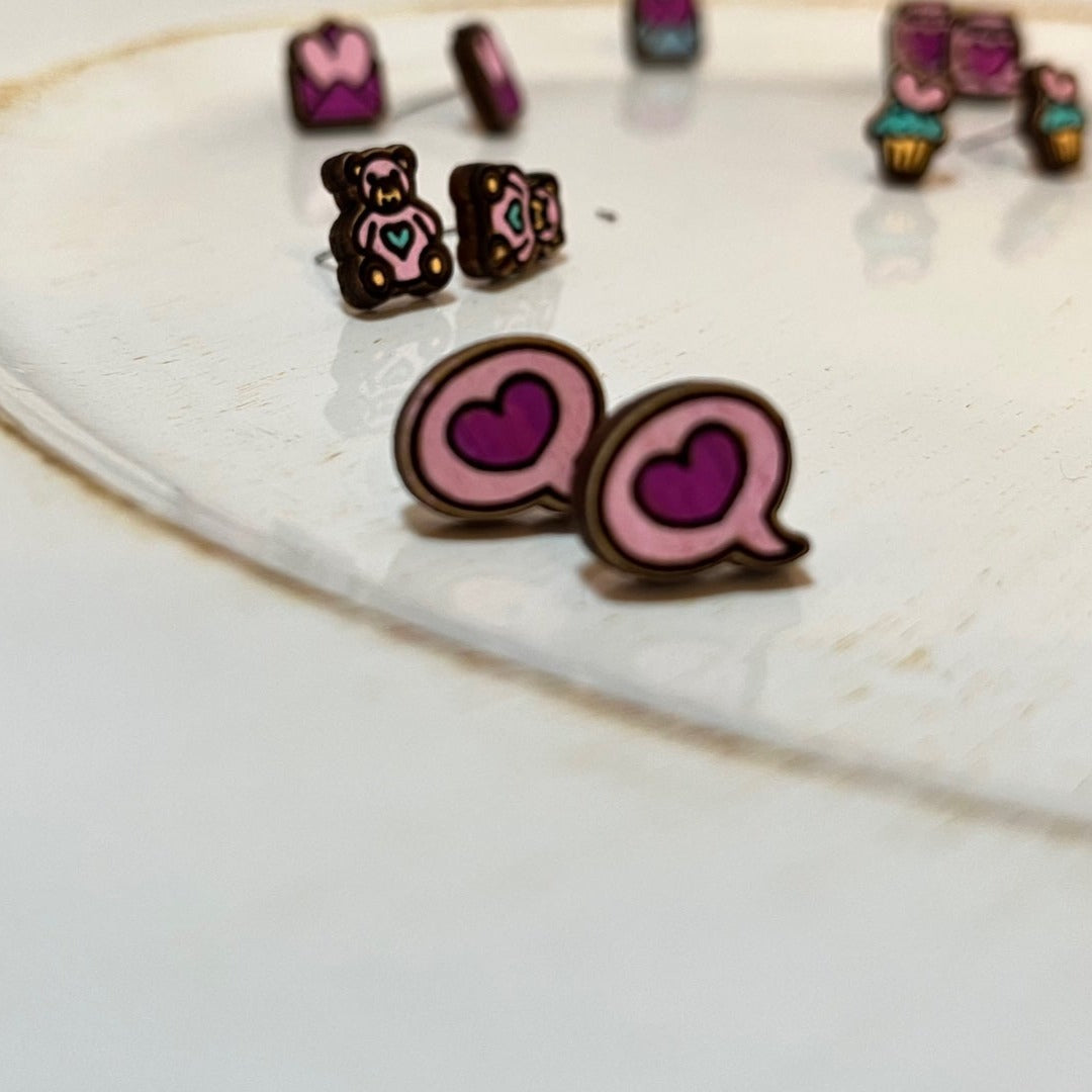 Valentine's Stud Earrings