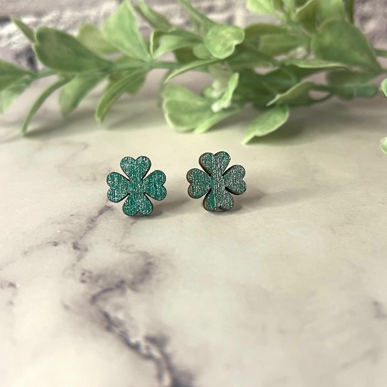 St. Patrick's Day Stud Earrings